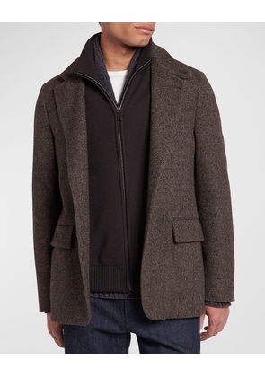 Men's Sefton Wool-Cashmere Two-Button Sport Coat