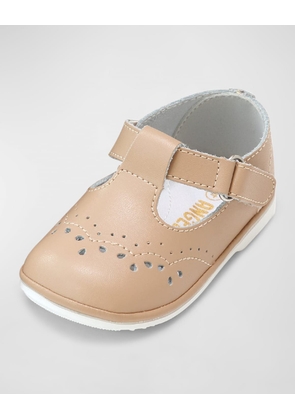 Girl's Birdie Leather Cutout T-Strap Mary Janes, Baby/Toddler/Kids