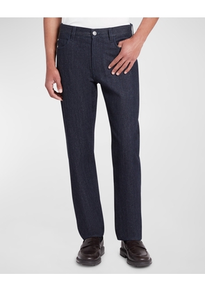 Men's Cashmere-Cotton Denim Jeans