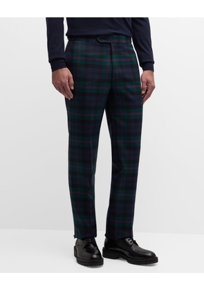 Men's James Multicolor Plaid Trousers