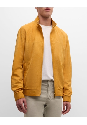 Men's Lambskin Suede Jacket