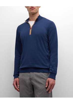 Men's Quarter-Zip Sweater