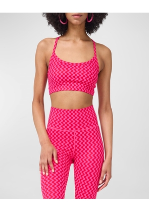 American Pop Pink TLC Y-Back Bralette