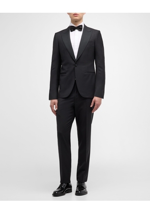 Men's Wool-Mohair Solid Tuxedo