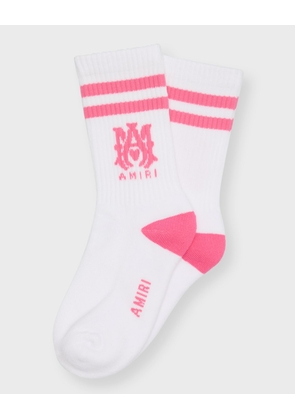 Kid's M. A. Logo Crew Socks