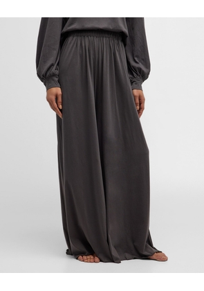 Organic Pima Wide-Leg Pants