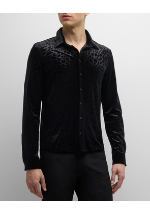 Men's Ford Velvet Leopard Sport Shirt