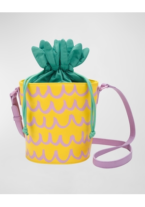 Girl's Pineapple Waves Bucket Bag