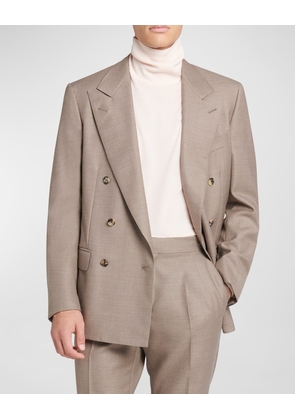 Men's Milano Wool Double-Breasted Sport Coat