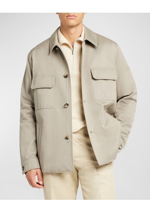 Men's Sanda Padded Cotton Overshirt