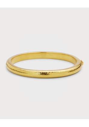 19k Domed Bangle Bracelet