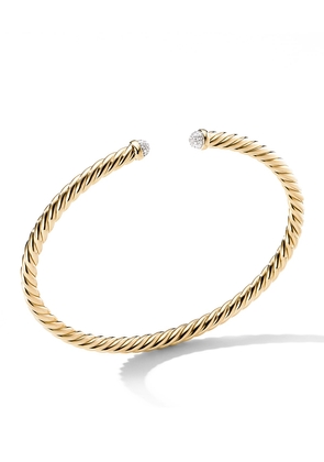 4mm Cable Flex Bracelet in 18K Gold