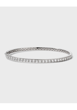 18k White Gold Diamond Fashion Bangle, 1.97tcw