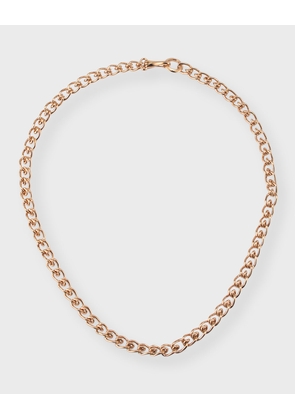 18k Rose Gold Huxle Coil Chain Necklace