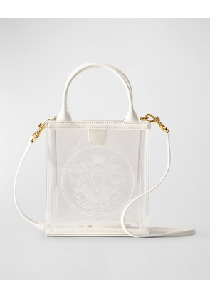 Small Crest Clear Tote Bag