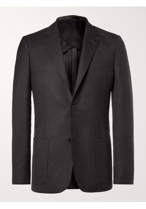 Mr P. - Grey Unstructured Worsted Wool Suit Jacket - Men - Gray - UK/US 36