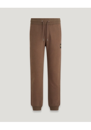 Belstaff Sweatpants Men's Cotton Fleece Clay Brown Size M