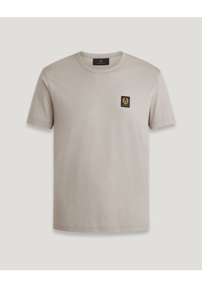 Belstaff T-shirt Men's Cotton Jersey Chrome Grey Size M