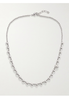 Givenchy - G Stud Mini Silver-Tone Necklace - Men - Silver
