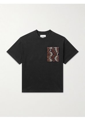 Jil Sander - Cotton-Jersey T-Shirt - Men - Black - S
