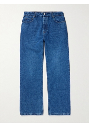 AMI PARIS - Wide-Leg Jeans - Men - Blue - UK/US 28