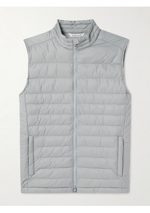 Peter Millar - All Course Quilted Shell Golf Gilet - Men - Gray - S