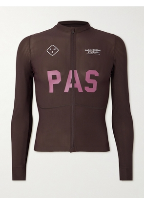 Pas Normal Studios - Pas Mechanism Pro Logo-Print Cycling Jersey - Men - Red - S
