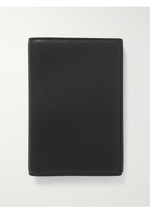 Loro Piana - Full-Grain Leather Passport Holder - Men - Black