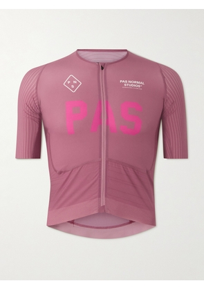 Pas Normal Studios - Mechanism Pro Logo-Print Cycling Jersey - Men - Pink - S