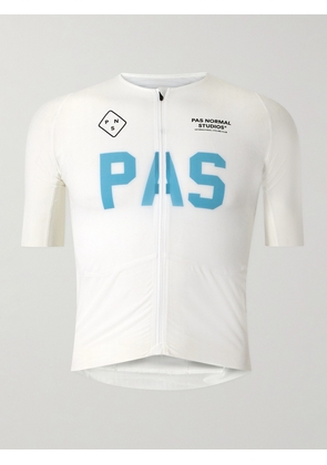 Pas Normal Studios - Mechanism Pro Logo-Print Cycling Jersey - Men - White - S
