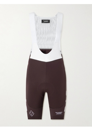 Pas Normal Studios - Mechanism Pro Logo-Print Stretch-Jersey Cycling Bib Shorts - Men - Red - S