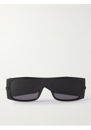 Givenchy - Rectangular-Frame Acetate Sunglasses - Men - Black