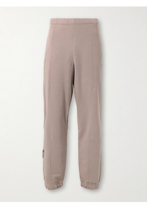 ON - Club Tapered Organic Cotton-Blend Jersey Sweatpants - Men - Neutrals - S