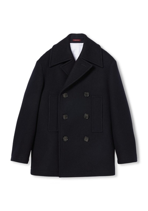 Gucci Wool Double-Breasted Overcoat