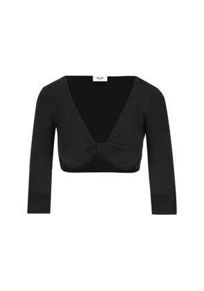 Celine Draped Cropped Top