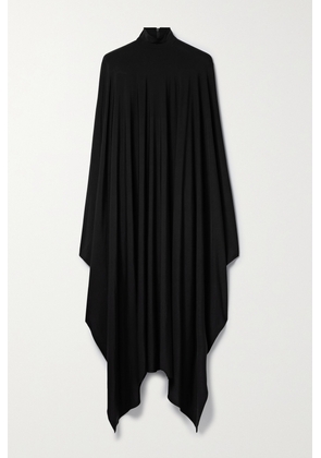 Balenciaga - Draped Layered Stretch-modal Jersey Playsuit - Black - FR36,FR38,FR40,FR42,FR44