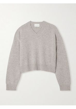 LOULOU STUDIO - Anzor Cashmere Sweater - Gray - x small,small,medium,large,x large