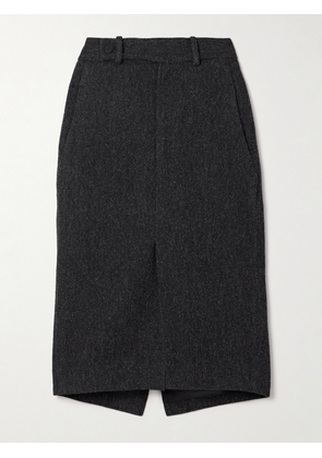 Petar Petrov - Spy Herringbone Wool Skirt - Gray - FR34,FR36,FR38,FR40,FR42,FR44