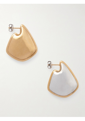 Bottega Veneta - Gold- And Silver-tone Earrings - One size