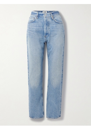 AGOLDE - '90s Pinch Waist High-rise Straight-leg Organic Jeans - Blue - 23,24,25,26,27,28,29,30,31,32