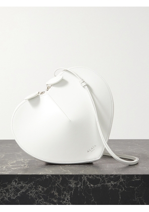 Alaïa - Le Coeur Leather Shoulder Bag - White - One size