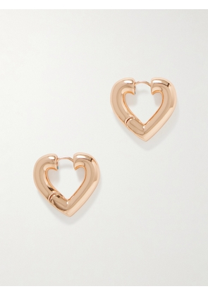 Roxanne Assoulin - The Heart Gold-tone Hoop Earrings - One size