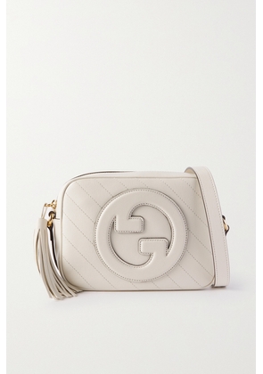Gucci - Blondie Leather Shoulder Bag - White - One size