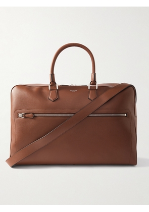 Serapian - Weekender Medium Full-Grain Leather Weekend Bag - Men - Brown