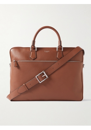 Serapian - Full-Grain Leather Briefcase - Men - Brown