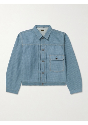 KAPITAL - Century Embroidered Denim Jacket - Men - Blue - 2