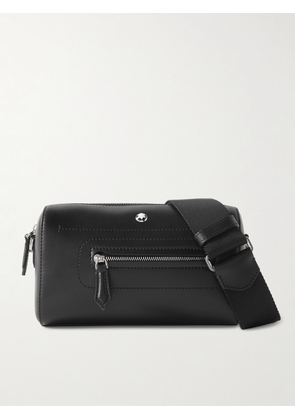 Montblanc - 142 Mini Leather Belt Bag - Men - Black