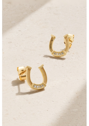 Established - 18-karat Gold Diamond Earrings - One size