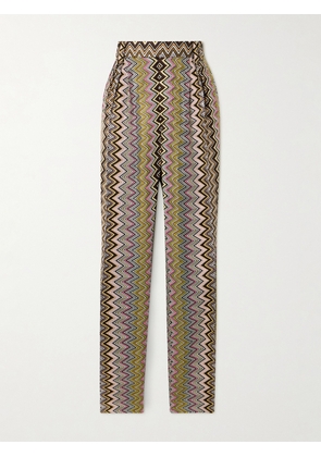 Missoni - Striped Crochet-knit Straight-leg Pants - Multi - IT36,IT38,IT40,IT42,IT44,IT46,IT48