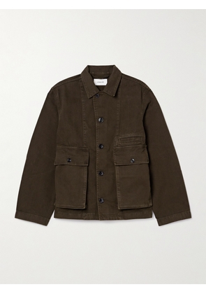 LEMAIRE - Cotton-twill Jacket - Brown - x small,small,medium,large
